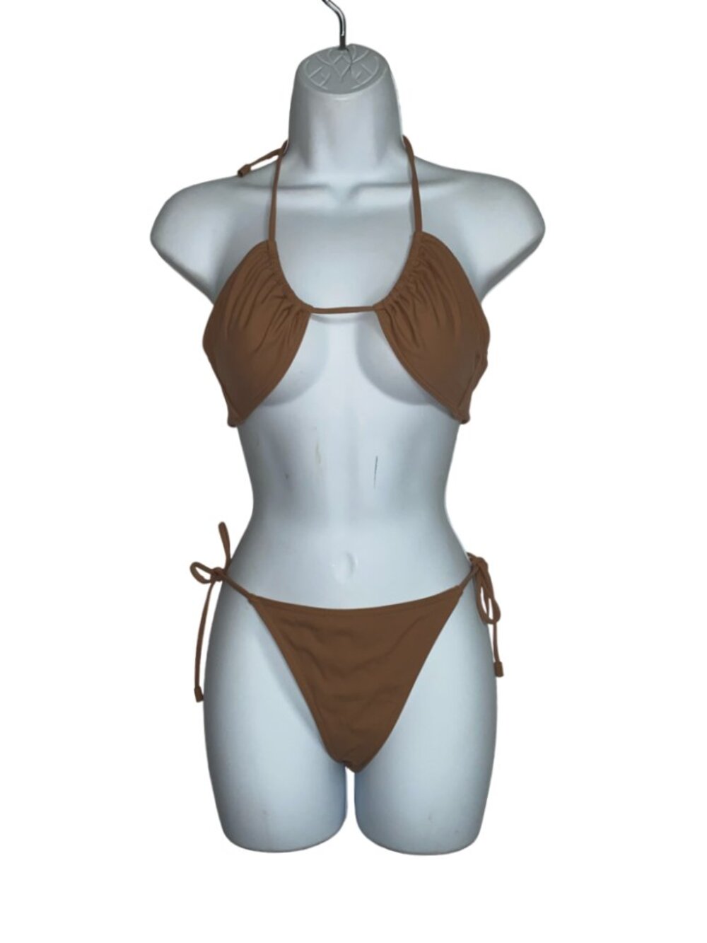 Sz.M*Aritzia Babaton*2-Pc. Light Brown String Bikini